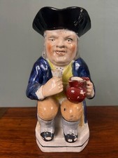18th Century Staffordshire Toby Jug