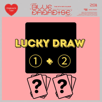 ZEROBASEONE BLUE PARADISE 5th Mini Album JAPAN Luckydraw POB ZEROBASEONE BLUE PARADISE 5th Mini Album JAPAN Luckydraw POB