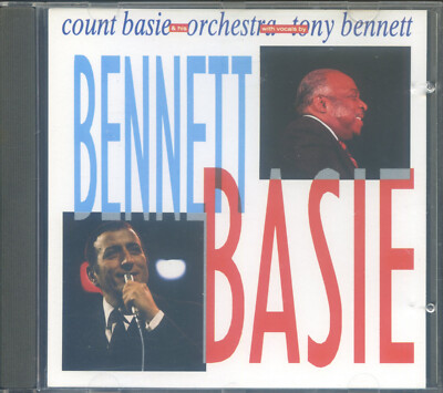 CD Count Basie & His Orchestra with vocals by Tony Bennett - Bennet-Basie
