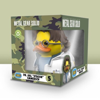 TUBBZ Boxed  Metal Gear Solid Dr. Hal Otacon  Duck Figure Official JEEP