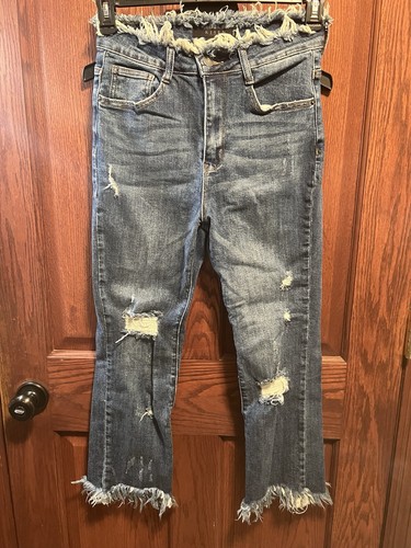 Women’s Risen Boutique Jeans High Rise Crop 27