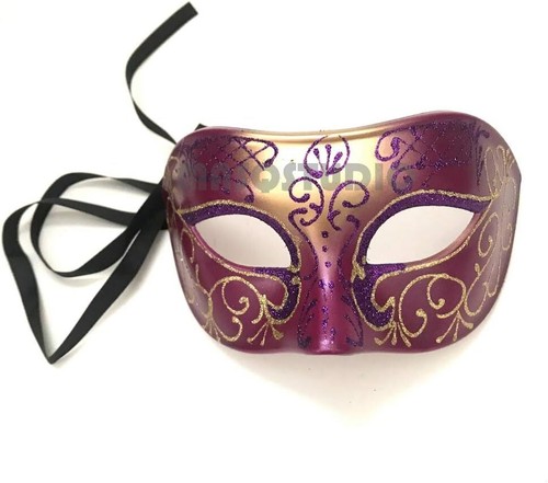 Mens Masquerade Ball Mask Cosplay Mardi Gras Prom Dance Birthday Bachelor Party - Picture 7 of 46