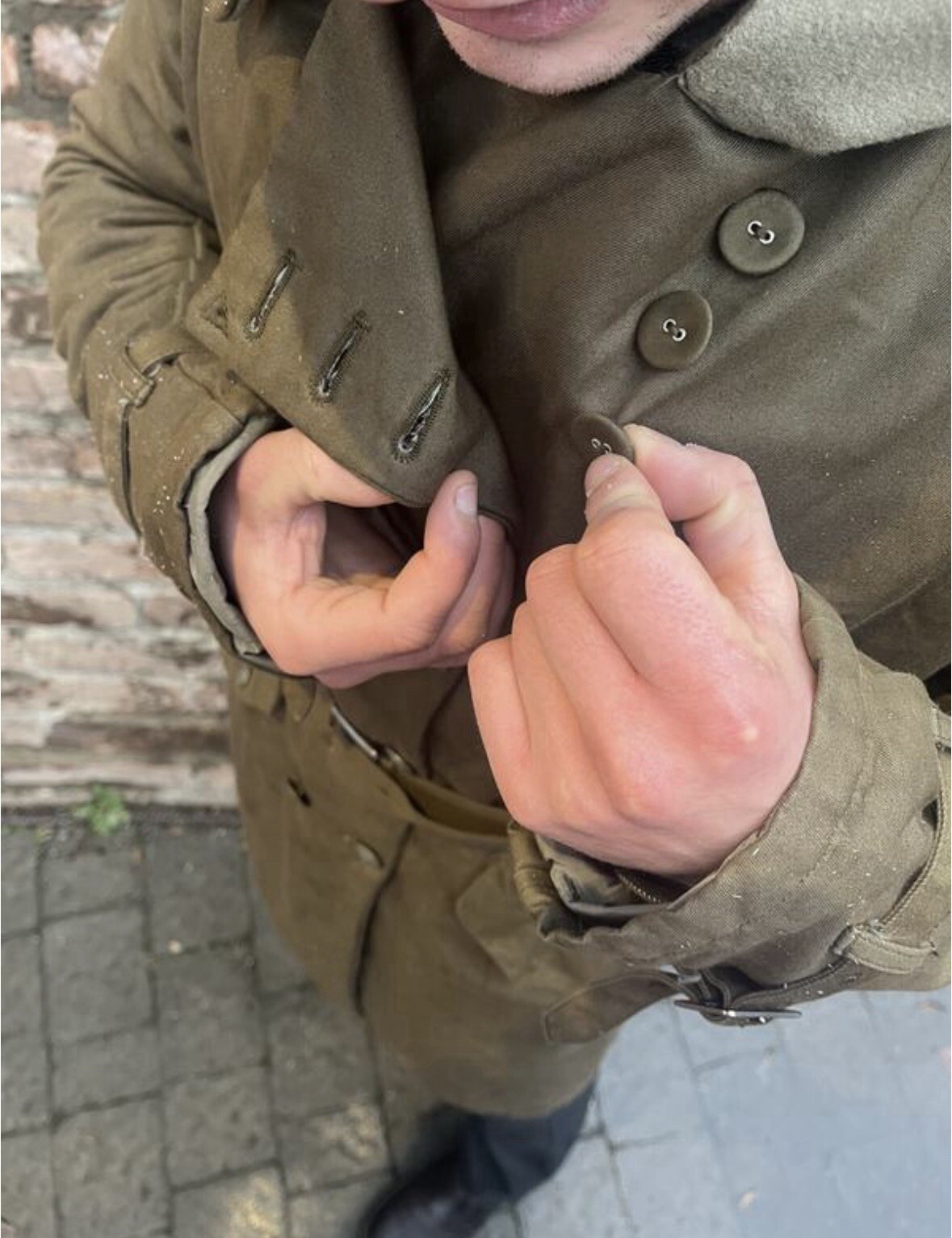 C.P Company vintage trench coat 90s archival jacket