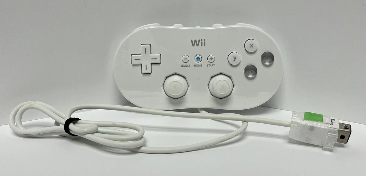 Nintendo Wii Classic Controller (White, Wired