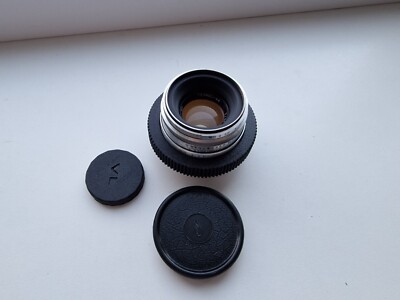 1965 belOMO Soviet Silver Helios-44 58mm f/2 Bokeh SLR Lens Zenit M39 8 Blades