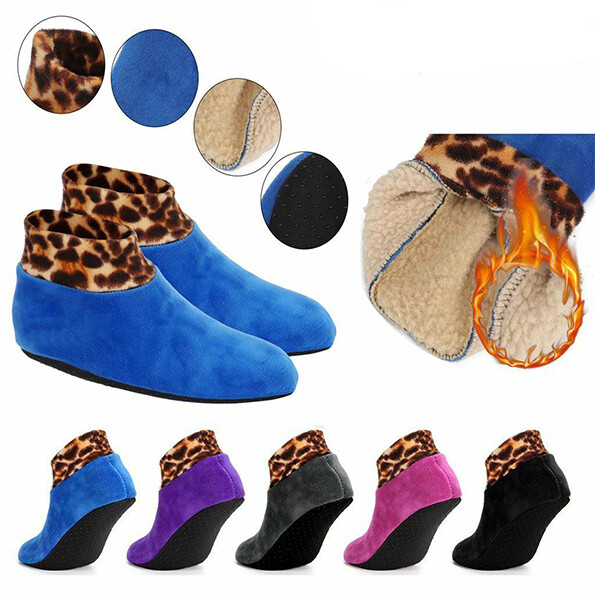 APL Calze da Letto Uomo in Pile Morbido Spessore Pantofole Antiscivolo 