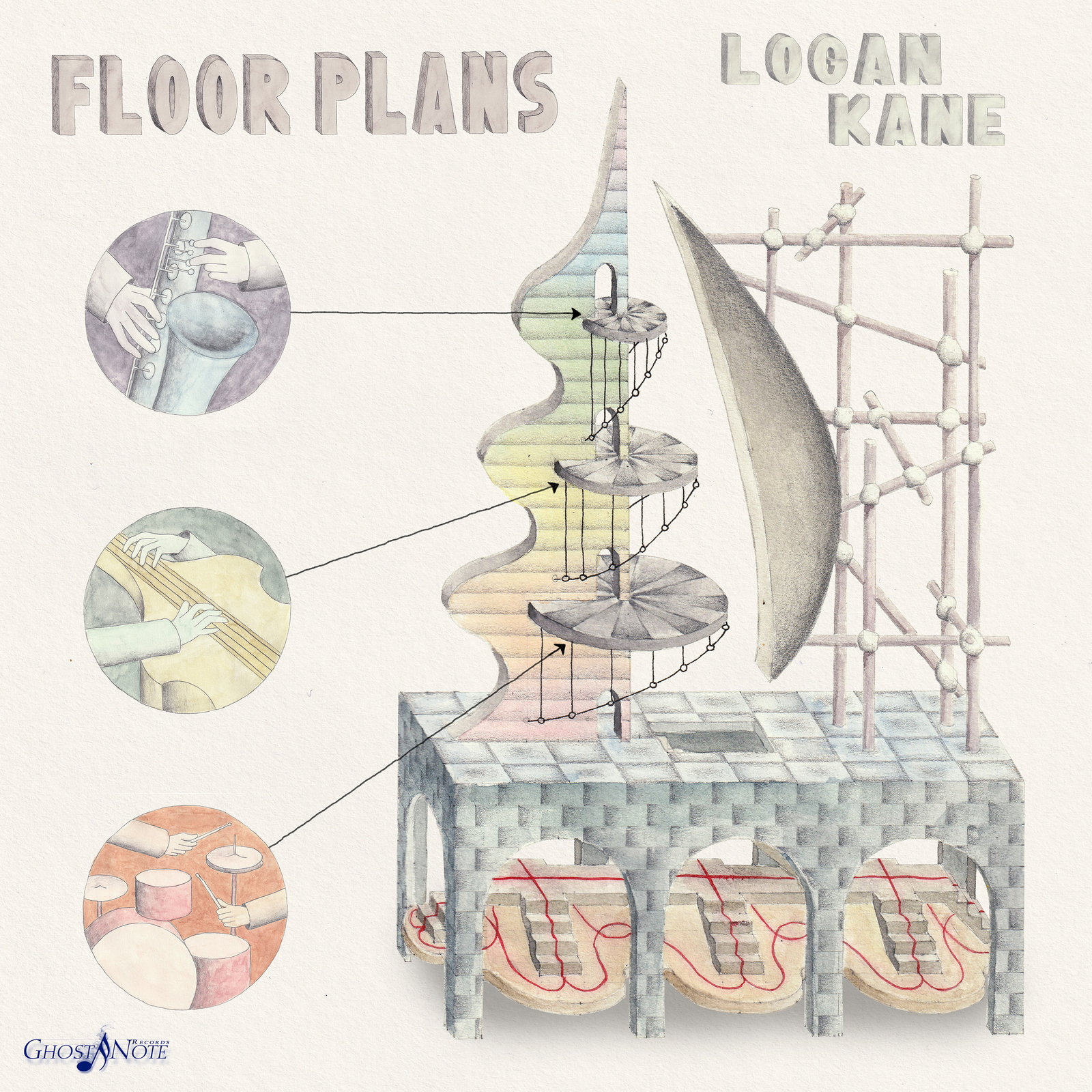 Logan Kane Floor Plans (CD) Album
