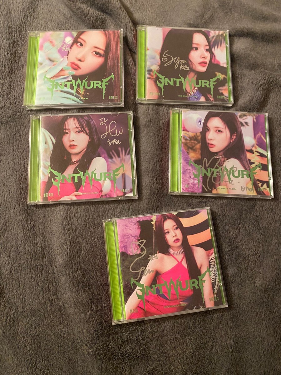 Nmixx アルバム等 NMIXX 2nd single album entwurf autographed signed jewel case