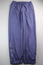 Vintage Men's Eddie Bauer Lined Nylon Jogger Pants Blue Size S (30x29)