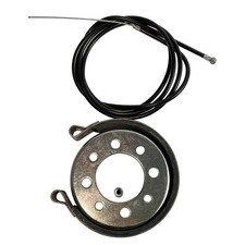 4" Band Brake 4" Brake Drum 60" Brake Cable with Pin Kit for Go Kart Cart...