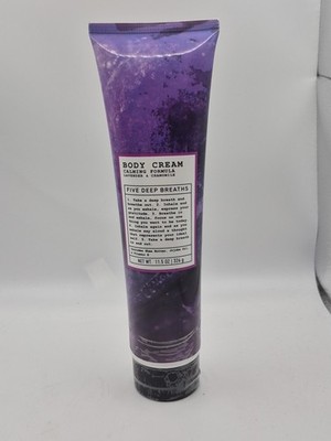 3 Five Deep Breaths Calming Formula Lavender & Chamomile Body Cream 11.5 Oz NEW