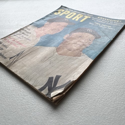 September 1961 Sport Magazine – Mickey Mantle & Joe DiMaggio - Picture 8 of 23