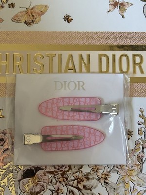 DIOR HAIR CLIPS SET OF 2 PINK New Sealed Summer 2025 | eBay UK display picture 1