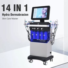 14in1 Hydra Spa Facial Beauty Machine Hydro Dermabrasion Skin Cleaning Face Libr