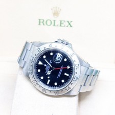 Rolex 40mm Oyster Perpetual Black Dial Explorer 2 REF: 16570 (Box & Cert-A)