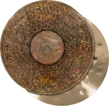MEINL Byzance Extra Dry Series Hi-Hat Cymbal, 15" Medium Thin, B15EDMTH (Officia