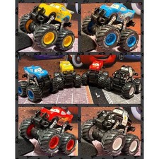 Cars Monster Truck Deluxe Mega Size Set of 4