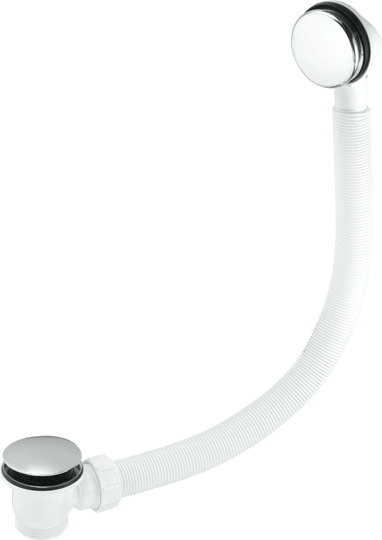 McAlpine Chrome Plated Clicker Bath Waste & Overflow Centre Pin 1.5'' CBWF70CB