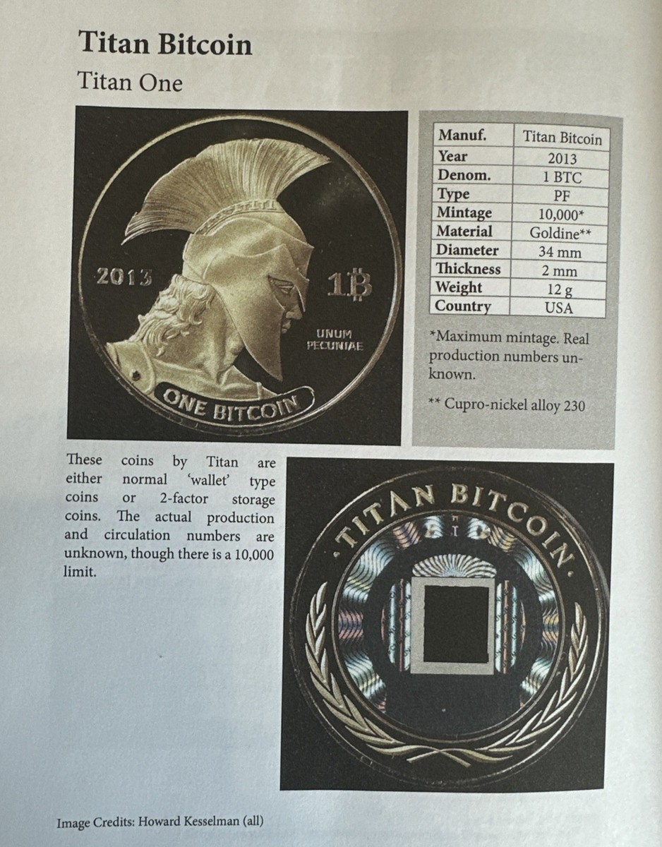 2013 Titan 1 Bit Coin Goldine Coin - ICG PR66 - Redeemed Blank - Casascius  BTCC | eBay