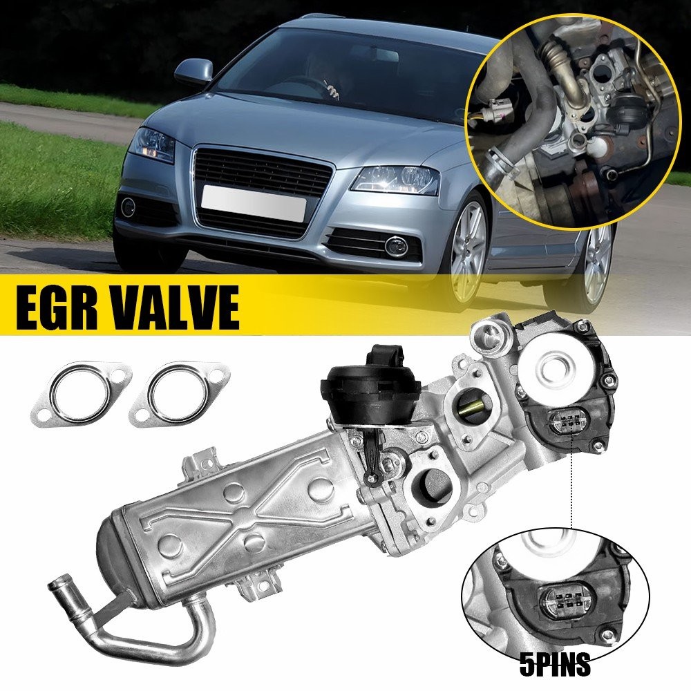 Car EGR Valve & Cooler Fits Audi A3 TT Q3 Seat Skoda VW Passat Golf 03L131512DQ