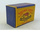 Moko Lesney Matchbox Toys MB4a Massey Harris Tractor ORIGINAL Empty B Type Box