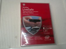 McAfee LiveSafe - Total Protection Solution Unlimited Device License 2015 NEW