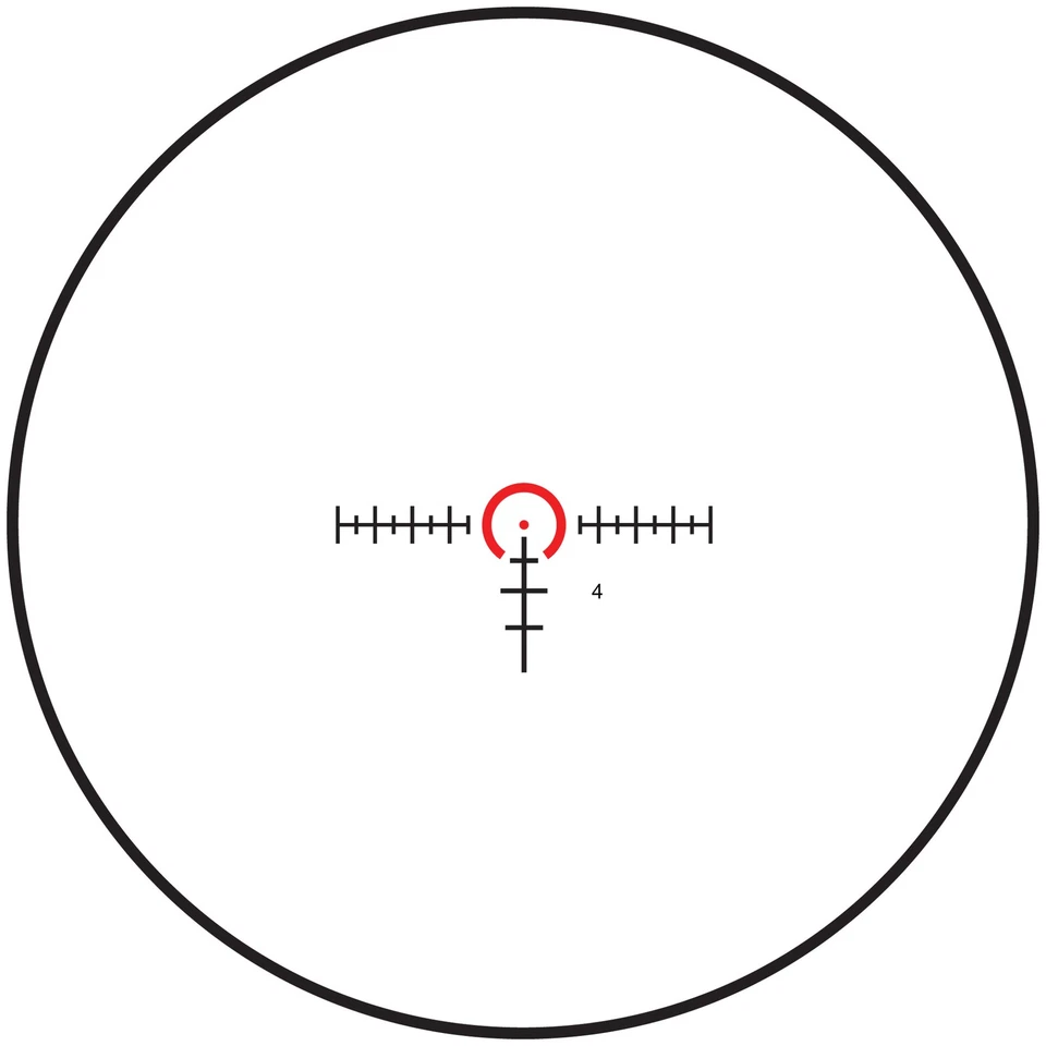 Burris RT-6 1-6x24mm Ballistic AR Illuminated Rifle Scope - Image 4 of 4