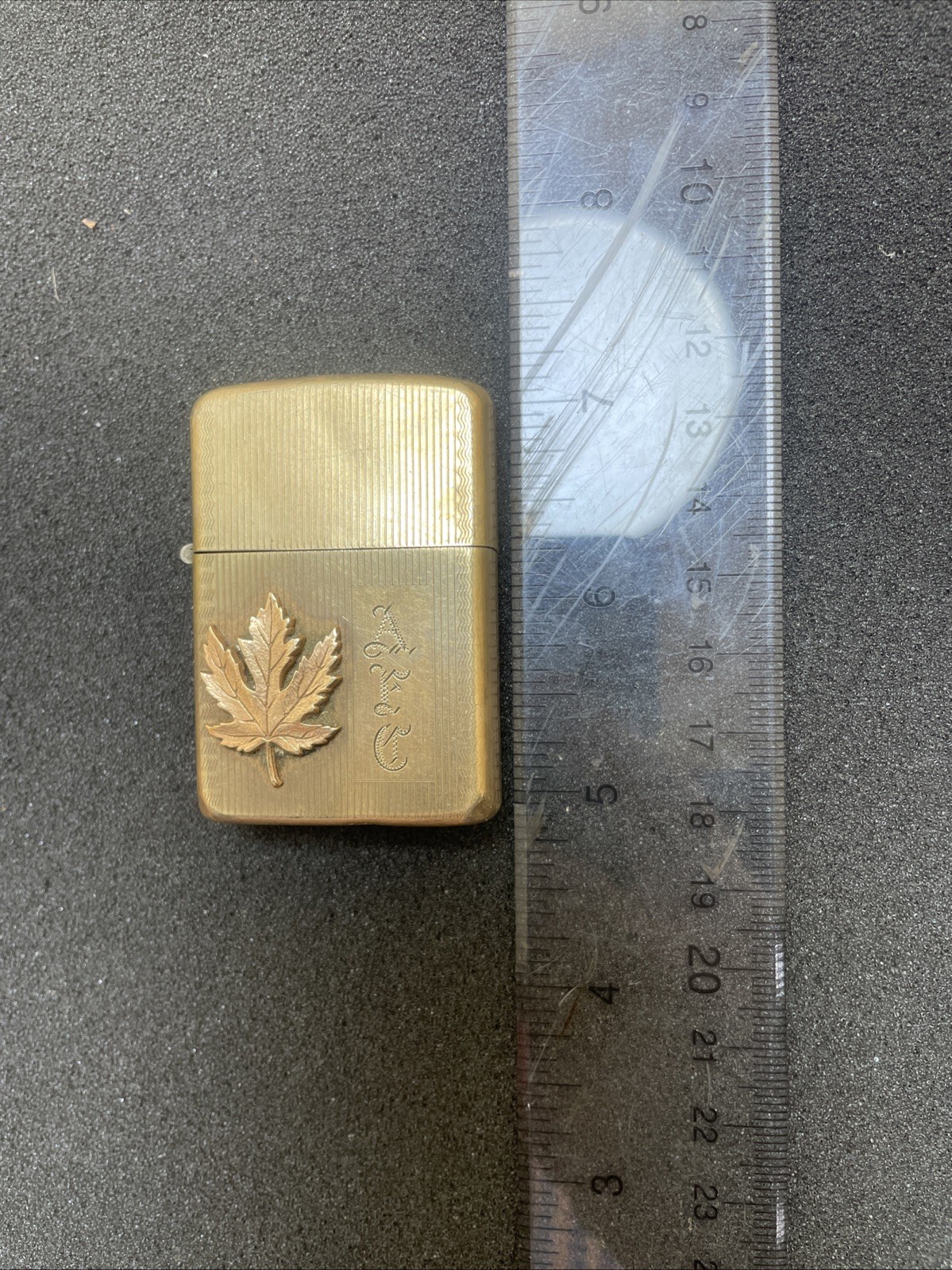 Vintage 1960's 10k Gold Filled ZIPPO Lighter 