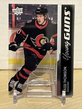 2021-22 Upper Deck Extended Series Lassi Thomson Clear Cut Young Guns #728  Sens
