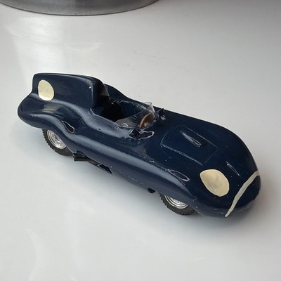 Trevor Wright Connaught B-Type Streamline 1955 Handmade White Metal Model Blue