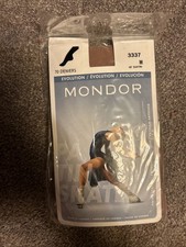 Mondor Size Medium 82 Suntan Nylon Tights, Ice-Skating 3337 Evolution New    