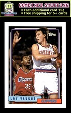 1992-93 Topps #88 Loy Vaught Los Angeles Clippers