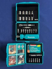 Makita 24 Piece High Torque Power Driver Set Stubby Finder Driver USA Made