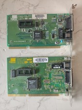 Lot of 2 VTG 3Com 3C509B/3C509TP EtherLink III ISA Ethernet Network Cards