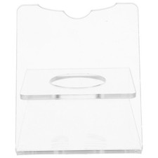 Electric Shaver Holder: Acrylic Hair Clipper Storage Organizer Desktop Display