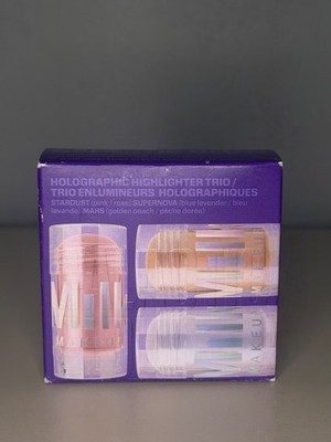 MILK MAKEUP Galactic Glow Holographic Highlighter Trio, Stardust Supernova Mars