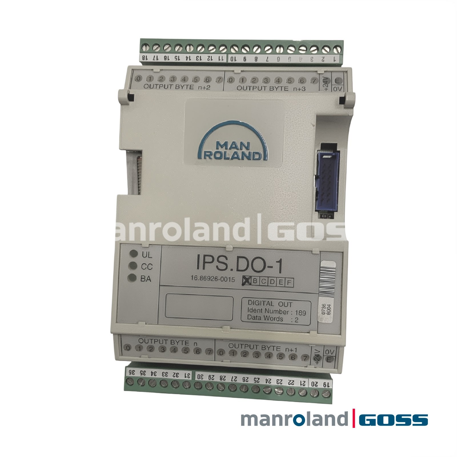 Carte Interbus Manroland 16.86926-0015 IPS.DO-1 de haute précision