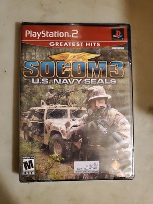 Socom 3 U.S. Navy Seals (Sony PlayStation 2, PS2 2003) New