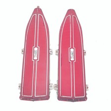 1976 Oldsmobile 98 Tail Light Lenses Pair Oem