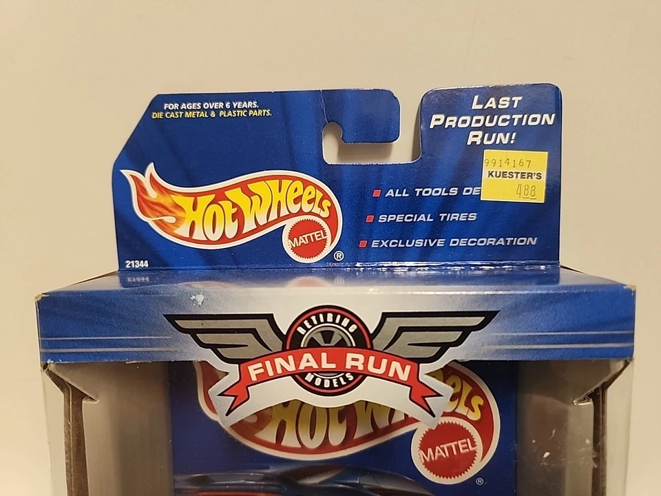 1/64 HOT WHEELS Final Run Stutz Blackhawk Real Rider 1998 - Image 2 of 4