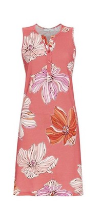 Ringella Damen Nachthemd ohne Arm 1271002 peach Baumwolle Modal Gr. 38 S Cherie