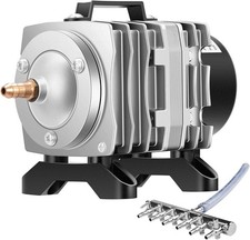 Commercial air pump 317gph 15w 6 outlet aquarium hydroponic systems