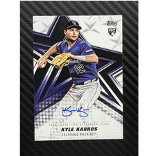 Topps 2026 Series 1 Baseball Stars Kyle Karros RC Rockies Auto BSA-KKA