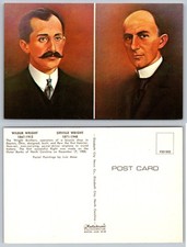 Wilbur Wright Orville Wright Portrait Postcard