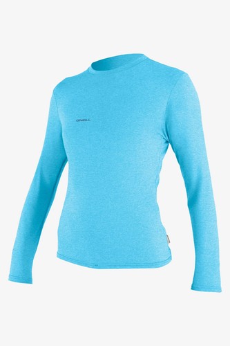 O'Neill Hybrid L/S Sun Shirt - Women's - X-Small / Turquoise - Picture 1 of 6