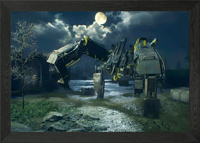 Generation Zero Gerahmtes Wandbild Poster Leinwanddruck Bild