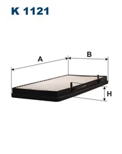 For Filtron K 1121 Cabin Filter Nissan Primastar, Opel Vivaro,