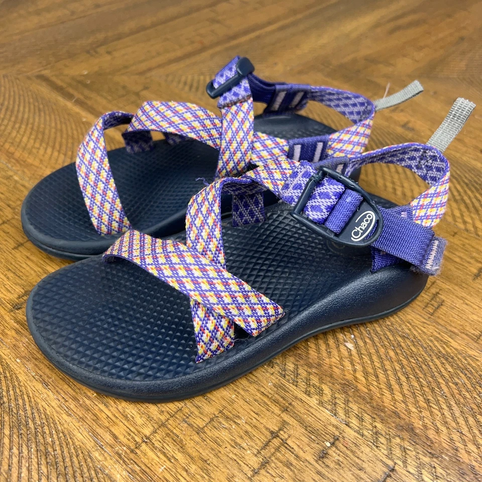 Sandalias Chaco Unisex Niños Talla 2 Z1 Ecotread Multicolor Punta Abierta Senderismo J180008 Foto 2 de 4