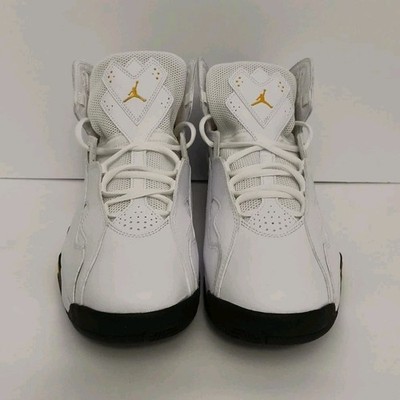Jordan True Flight White Yellow Ochre Men's Sneaker 342964-107