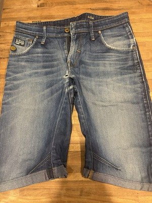 G-STAR RAW MEN'S DENIM SHORTS
